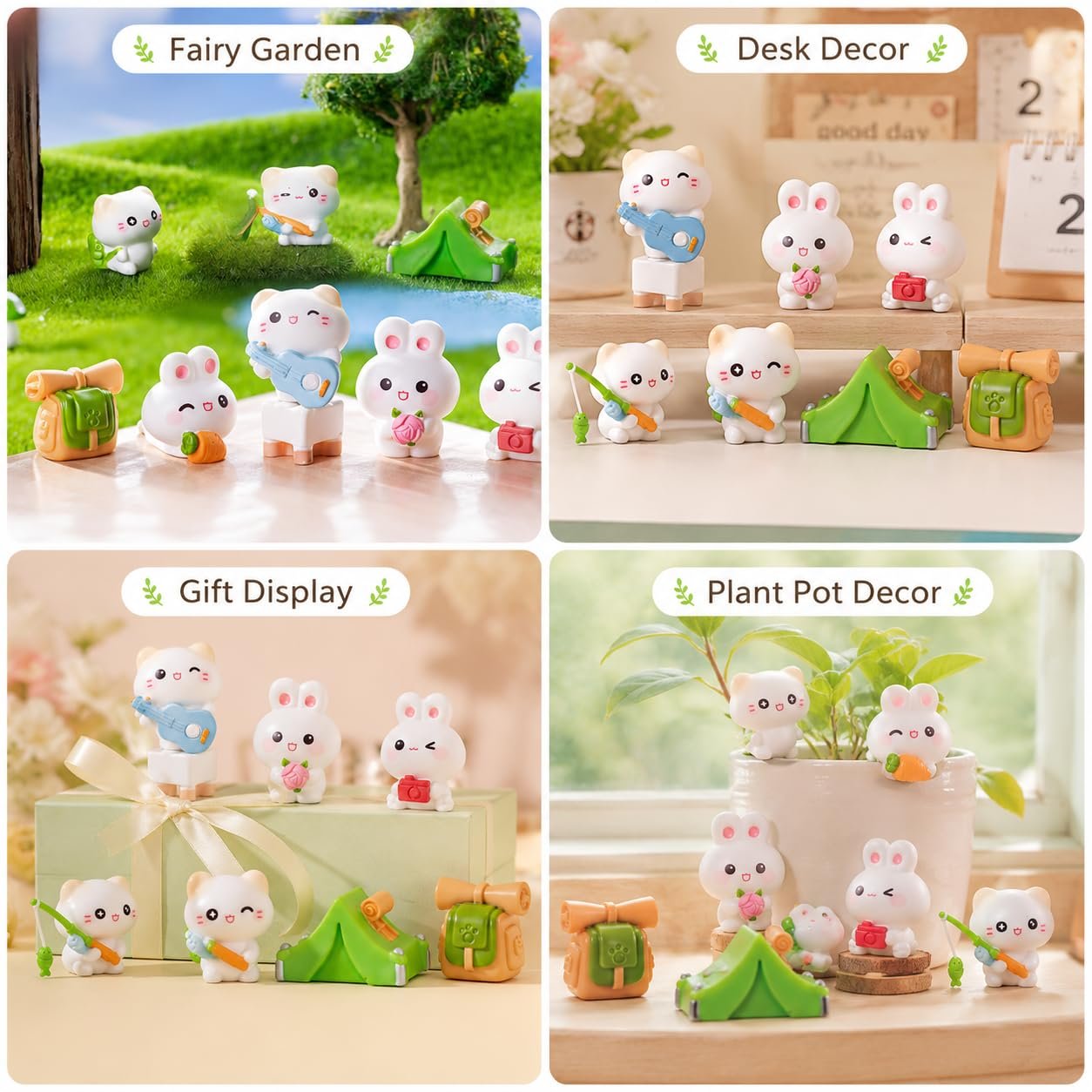 Cartoon-Camping-Bunnies-Mini-Figurines-3