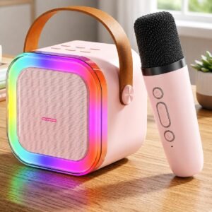 Karaoke Speaker with Wireless Microphone