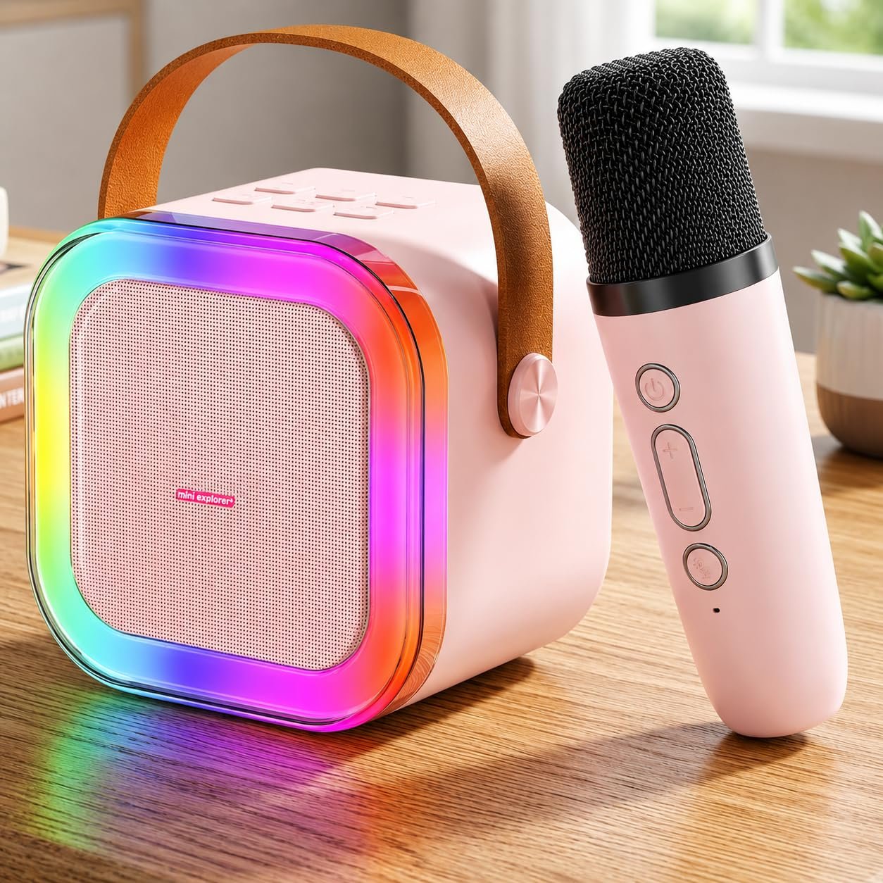 Karaoke Speaker with Wireless Microphone