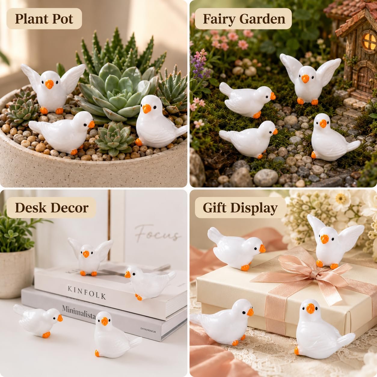 Mini Bird Figurines-2