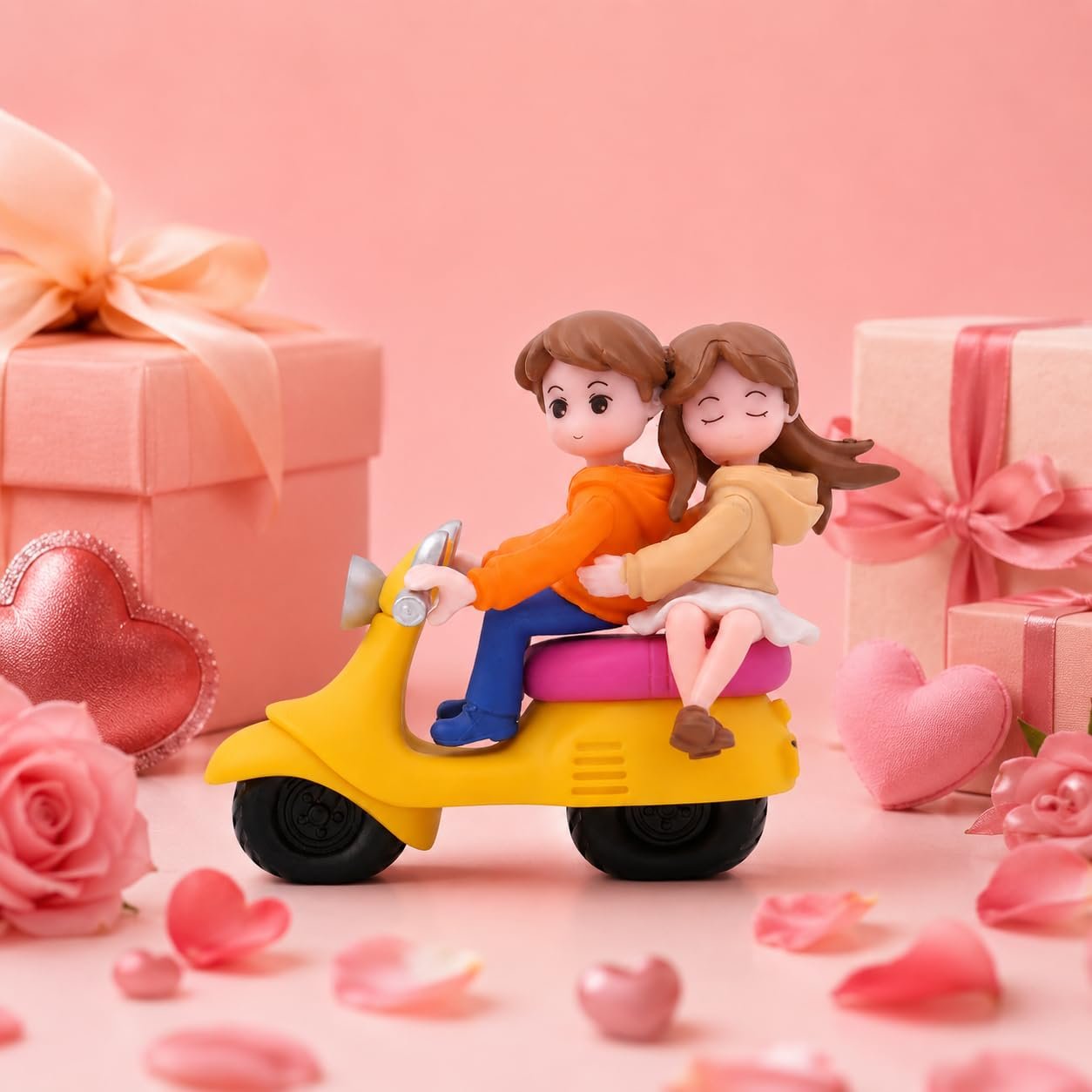 Romantic-Scooter-Love-Couple-Miniature-Showpiece-4