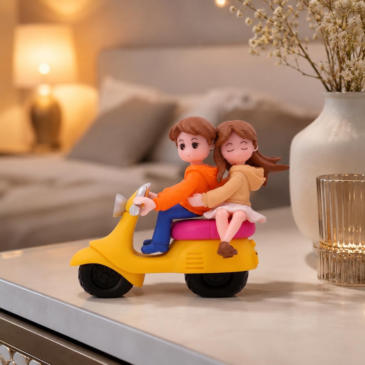 Romantic-Scooter-Love-Couple-Miniature-Showpiece
