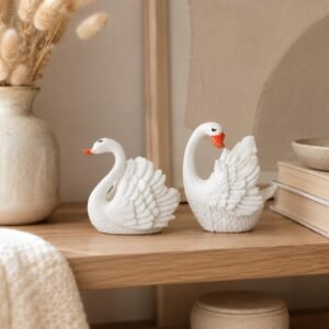 White Swan Miniature Figurines-1